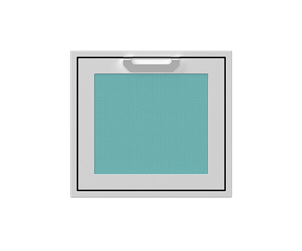 Hestan 24″ Hinged Left With Marquise, Outdoor Single Access Door - AGADL24