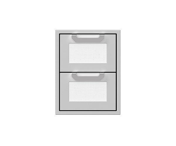 Hestan 16″ Assy With Marquise, Outdoor Double Storage Drawers - AGDR16