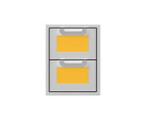 Hestan 16″ Assy With Marquise, Outdoor Double Storage Drawers - AGDR16