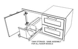 Hestan 36″ Marquise With Double Drawer And Storage Combination - AGSDR36