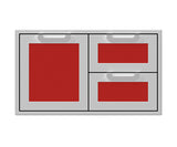 Hestan 36″ Marquise With Double Drawer And Storage Combination - AGSDR36