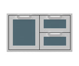 Hestan 36″ Marquise With Double Drawer And Storage Combination - AGSDR36