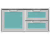 Hestan 42″ Marquise With Double Drawer And Storage Combination - AGSDR42
