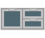 Hestan 42″ Marquise With Double Drawer And Storage Combination - AGSDR42
