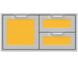 Hestan 42″ Marquise With Double Drawer And Storage Combination - AGSDR42