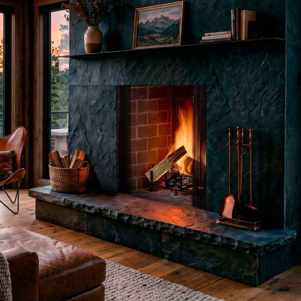 Majestic 42" Ashland Radiant Wood Burning Fireplace
