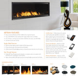 Monessen 48" Artisan Double-Sided Vent-Free Linear Gas Fireplace with IPI Plus Electronic Ignition