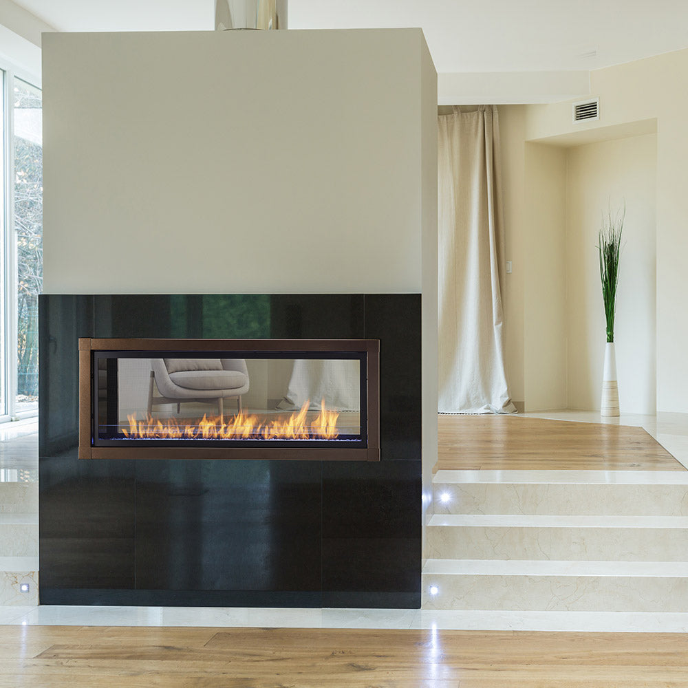 Monessen 48" Artisan Double-Sided Vent-Free Linear Gas Fireplace with IPI Plus Electronic Ignition