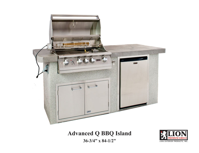 Lion Premium Grills Advanced Q BBQ Island