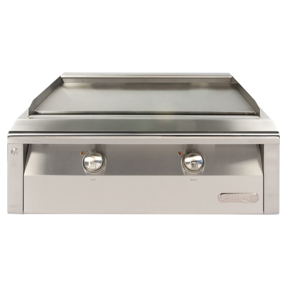 Alfresco 30" STANDARD, 2 DOOR CART (Cart Only) for a Dual Zone,Thematically Controlled Gas Griddle
