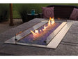 American Hearth 60 inch Carol Rose Multicolor LED Linear Fire Pit OL60TP18