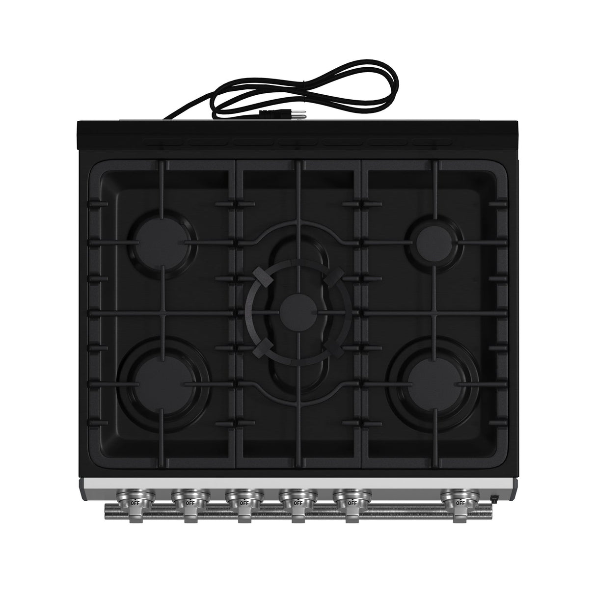 Forno Leonardo 30-Inch Stainless Steel Gas Range, 5 Sealed Burners, 5 cu.ft. Convection Oven