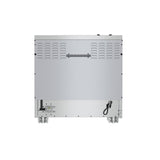 Forno Capriasca 36-Inch Gas Range, Stainless Steel, 6 Brass Burners, 120,000 BTU, Convection Oven, Energy Efficient