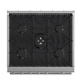 Forno Giovanni 30-inch Gas Range Stainless Steel, 5 Burners 67,000 BTU, 4.32 cu.ft. Convection Oven