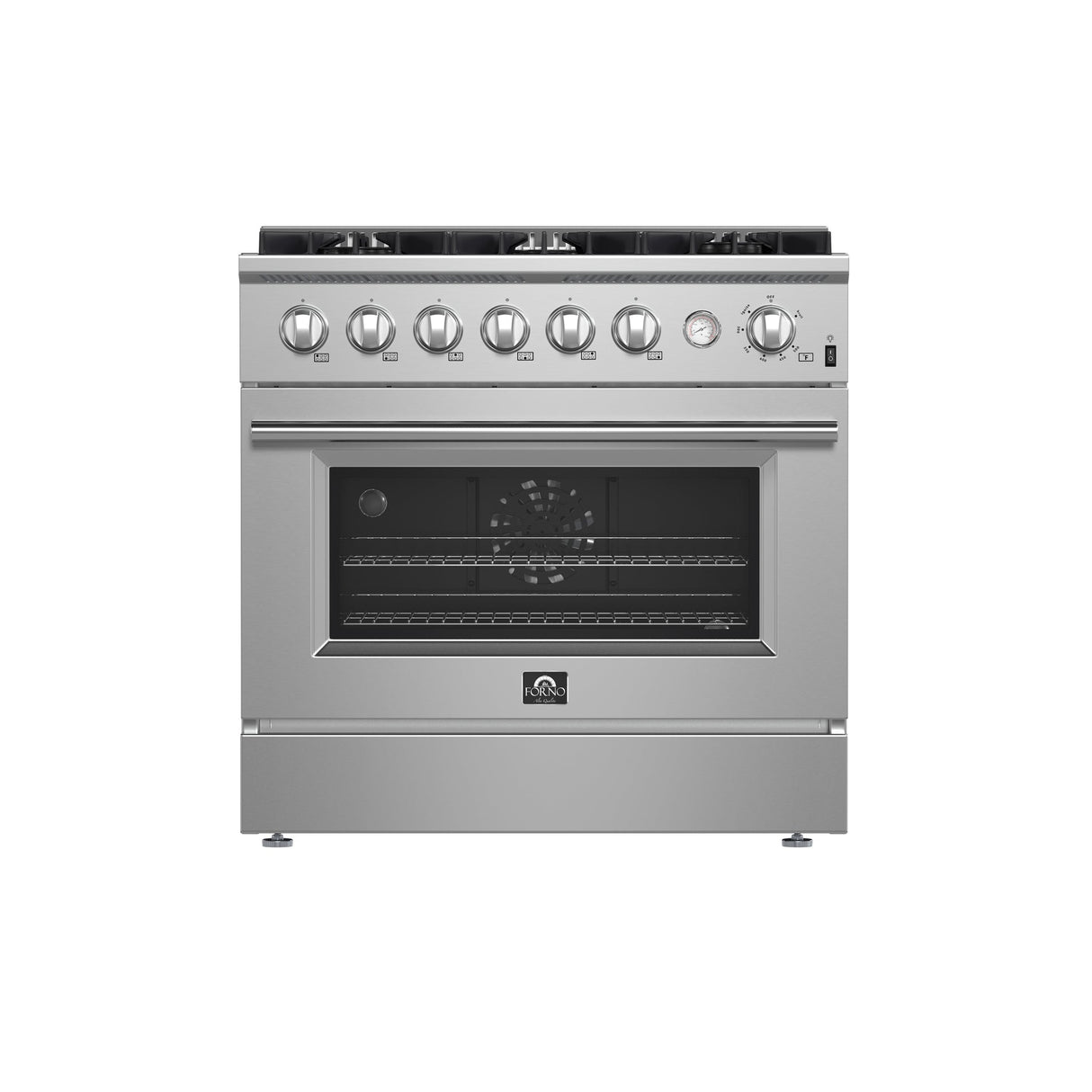 Forno Marco Gas Range Stainless Steel, Convection Oven