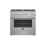 Forno Marco Gas Range Stainless Steel, Convection Oven