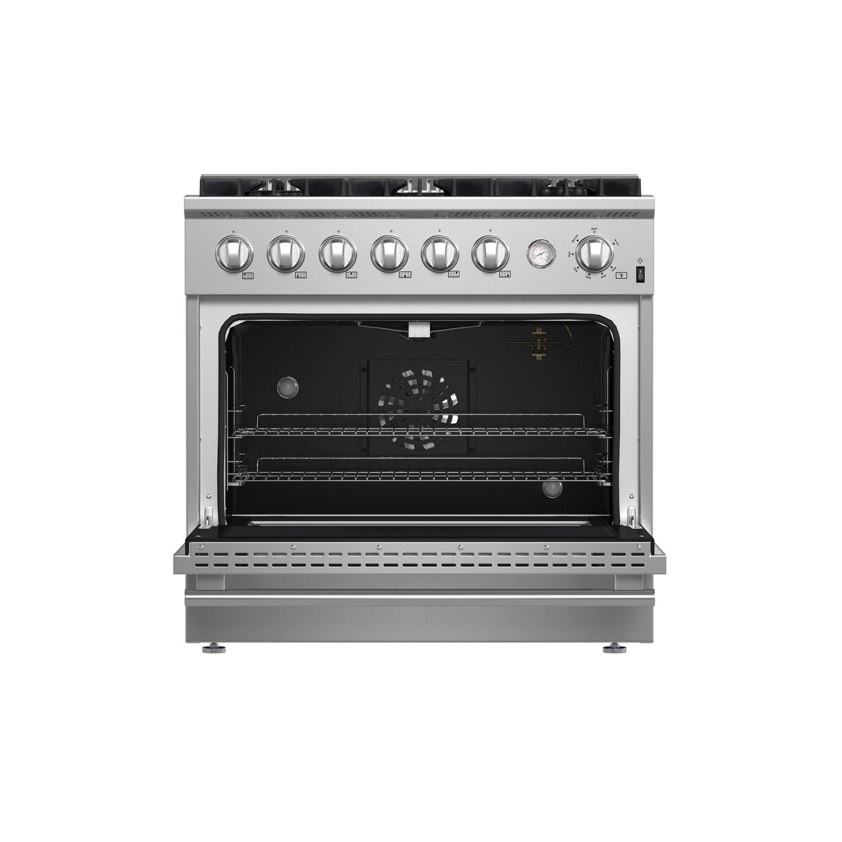 Forno Marco Gas Range Stainless Steel, Convection Oven
