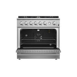 Forno Marco Gas Range Stainless Steel, Convection Oven