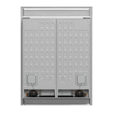 Forno Maderno 2-28-Inch Wide Convertible Refrigerator/Freezer, Decorative Trim, 27.2 cu.ft, 84-Inch High