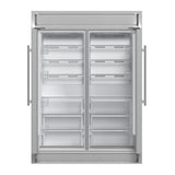 Forno Maderno 2-28-Inch Wide Convertible Refrigerator/Freezer, Decorative Trim, 27.2 cu.ft, 84-Inch High