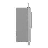 Forno Maderno 2-28-Inch Wide Convertible Refrigerator/Freezer, Decorative Trim, 27.2 cu.ft, 84-Inch High