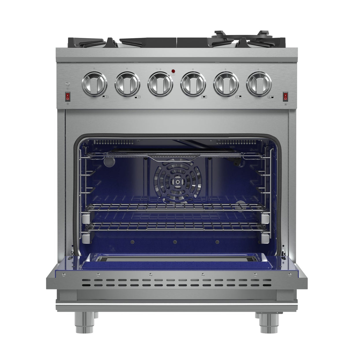 Forno Massimo Freestanding Gas Range, Convection Oven, Energy Efficient