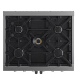 Forno Massimo Freestanding French Door Gas Range, Convection Oven, Energy Efficient