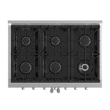Forno Galiano Freestanding French Door Gas Range, Convection Oven, Energy Efficient