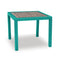 Kannoa Pool Dining Table 36" x 36" - Square - Aquamarine