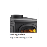 Vermont Castings Aspen C3 Wood Burning Stove - 0002505