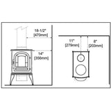 Vermont Castings Aspen C3 Wood Burning Stove - 0002505