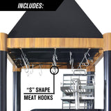 Tagwood BBQ Argentine Santa Maria Style Wood Fire & Charcoal Gaucho Grill | BBQ02SI-- PRE-ORDER