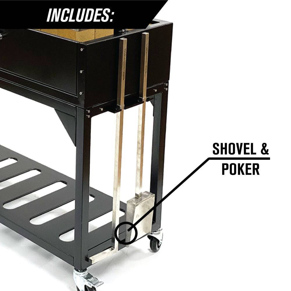 Tagwood BBQ Argentine Santa Maria Wood Fire & Charcoal Gaucho Grill | BBQ03SI--