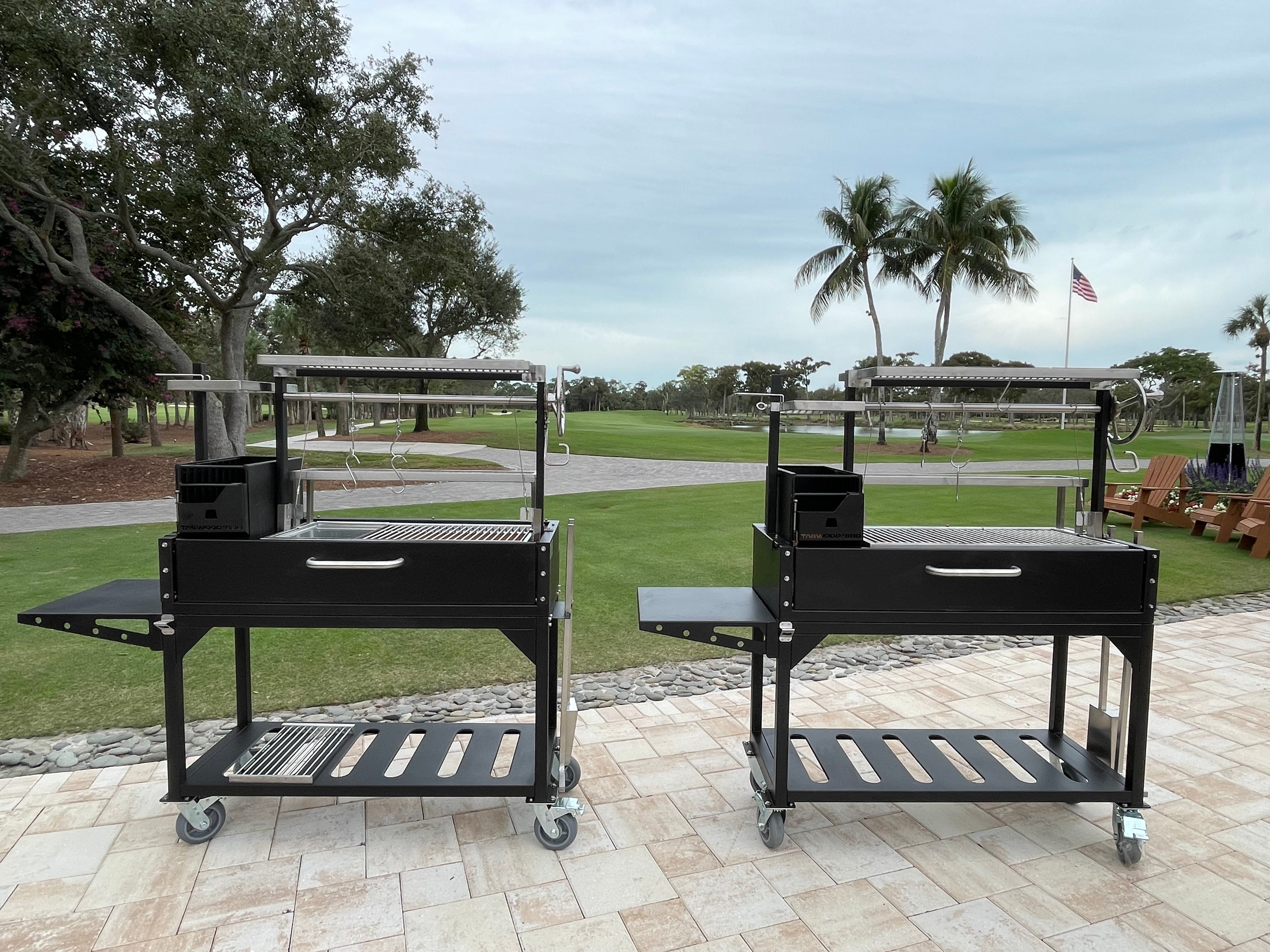 Tagwood BBQ Argentine Santa Maria Wood Fire & Charcoal Gaucho Grill | BBQ03SI--