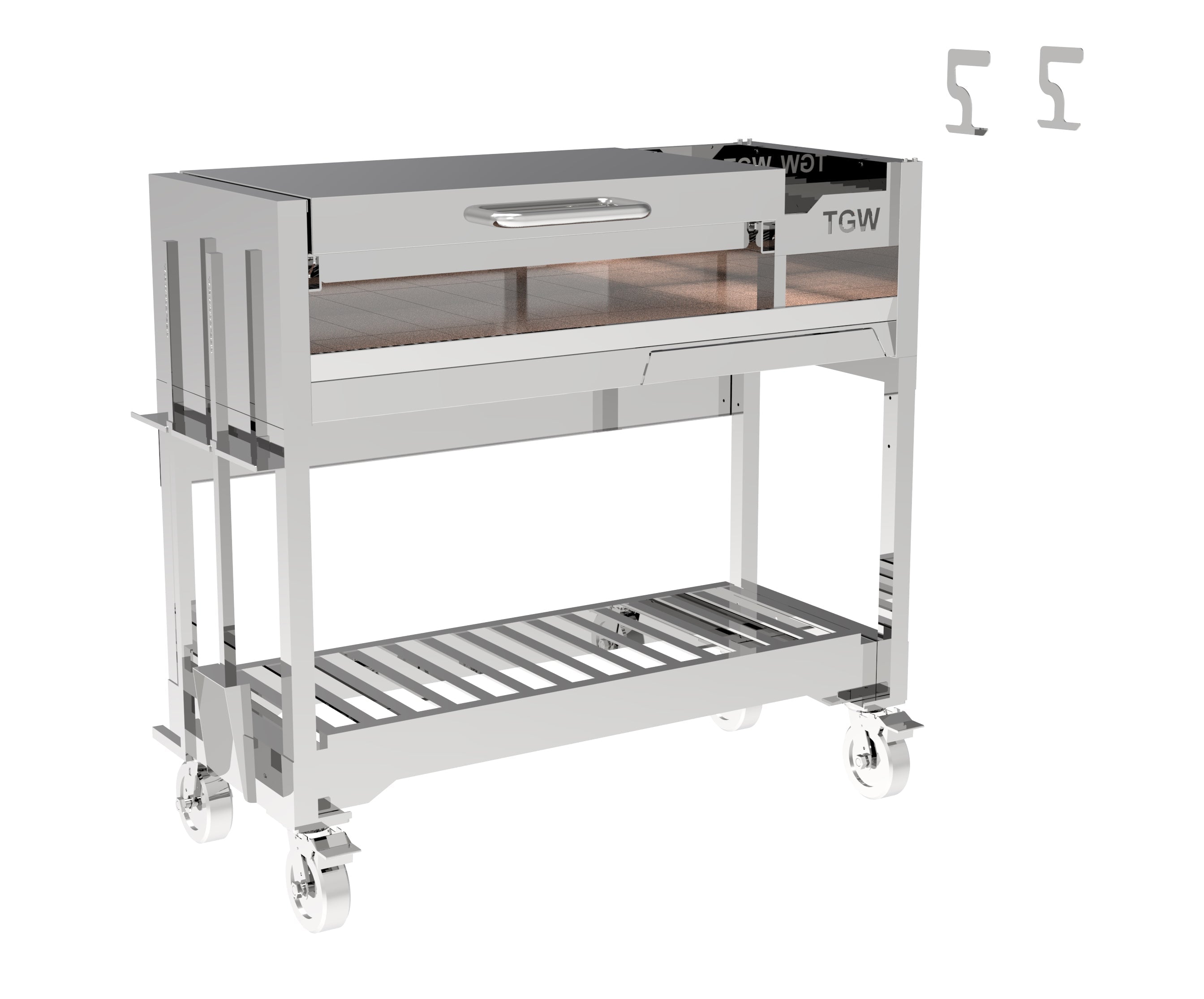 Tagwood BBQ Argentine  Wood Fire & Charcoal Gaucho Grill | BBQ18SS-- PRE-ORDER