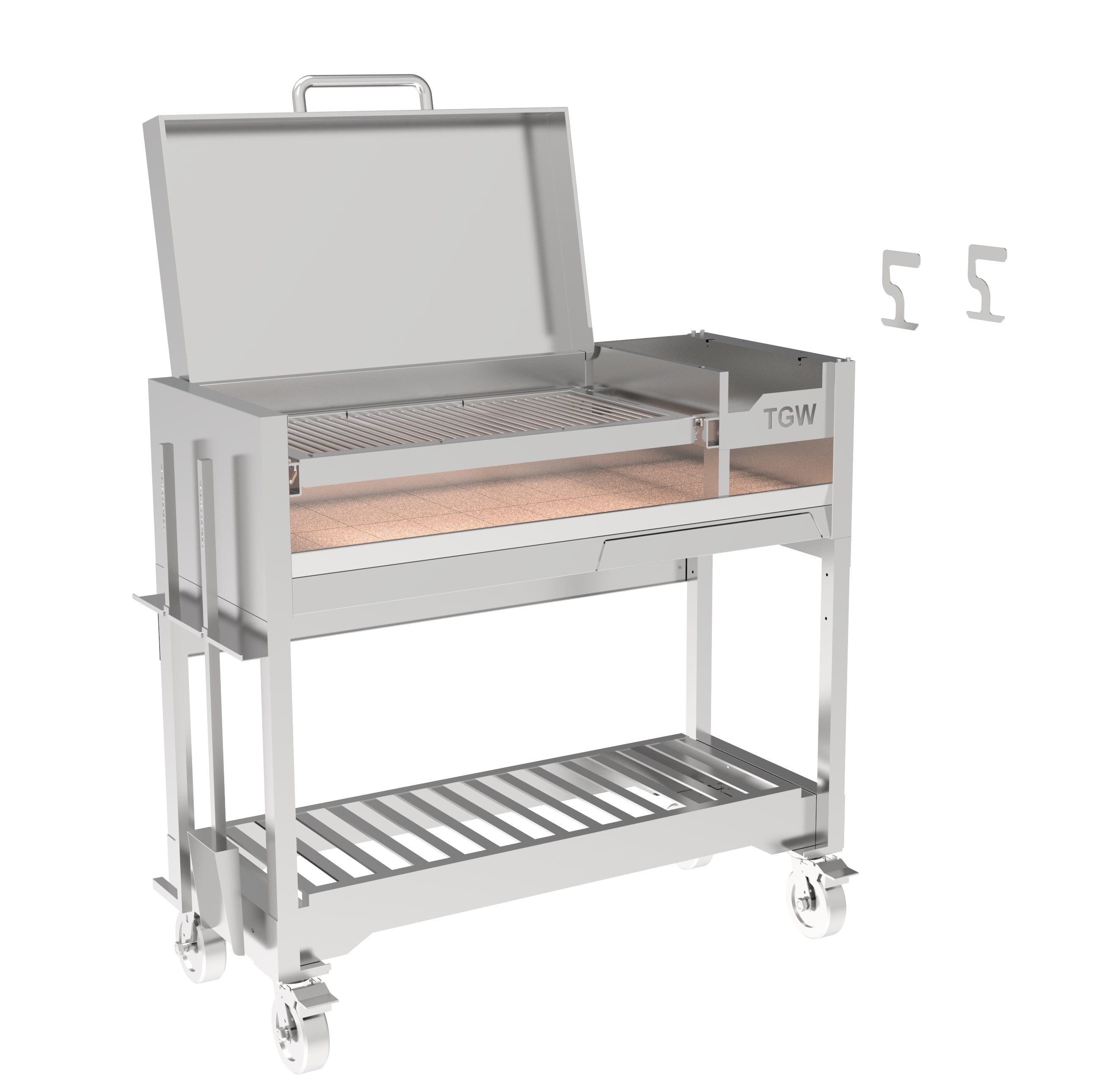 Tagwood BBQ Argentine  Wood Fire & Charcoal Gaucho Grill | BBQ18SS-- PRE-ORDER