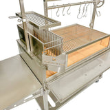 Tagwood BBQ XL Argentine Santa Maria Wood Fire & Charcoal Gaucho Grill | BBQ23SS -