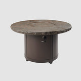The Outdoor Greatroom Beacon 48" Round Gas Fire Pit Table - BC-20-MNB