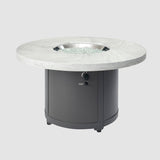 The Outdoor Greatroom Beacon 48" Round Gas Fire Pit Table - BC-20-MNB