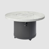 The Outdoor Greatroom Beacon 48" Round Gas Fire Pit Table - BC-20-MNB