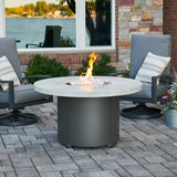 The Outdoor Greatroom Beacon 48" Round Gas Fire Pit Table - BC-20-MNB