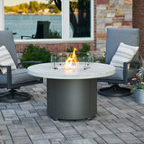 The Outdoor Greatroom Beacon 48" Round Gas Fire Pit Table - BC-20-MNB
