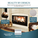 Majestic 36" Royalton Radiant Wood Burning Fireplace