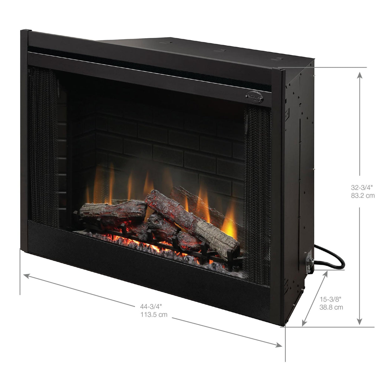 Dimplex BF Deluxe 45" Built-In Electric Firebox - BF45DXP