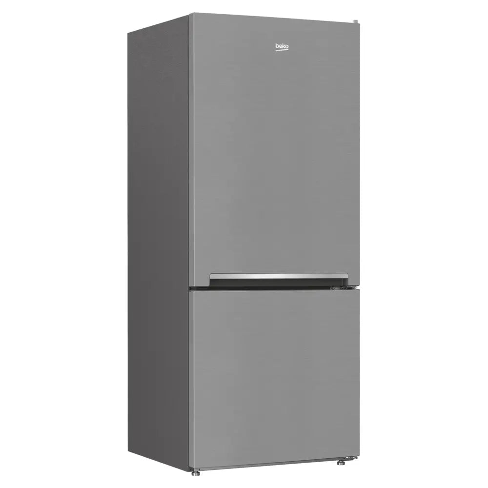Beko 28" Counter-Depth Bottom Freezer Refrigerator with 14 cu. ft. Capacity, NeoFrost Dual Cooling Technology, HarvestFresh in Fingerprint-free Stainless Steel