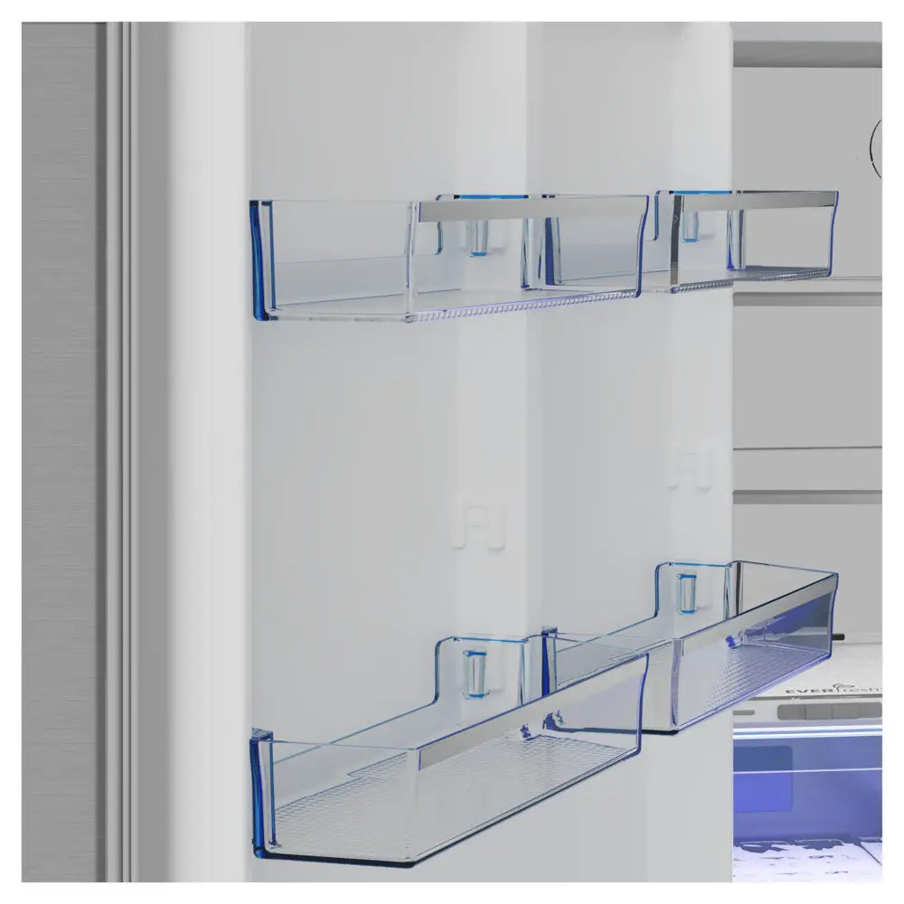 Beko 30" Counter-Depth Smart Bottom Freezer Refrigerator with 16.07 cu. ft. Capacity, Automatic Ice Maker, Energy Star, in Stainless Steel