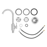 Bull 15-Inch Stainless Steel Sink and Faucet - All In One Kit