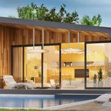 Bull Drop Pole Heater Mount, White