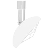 Bull Drop Pole Heater Mount, White