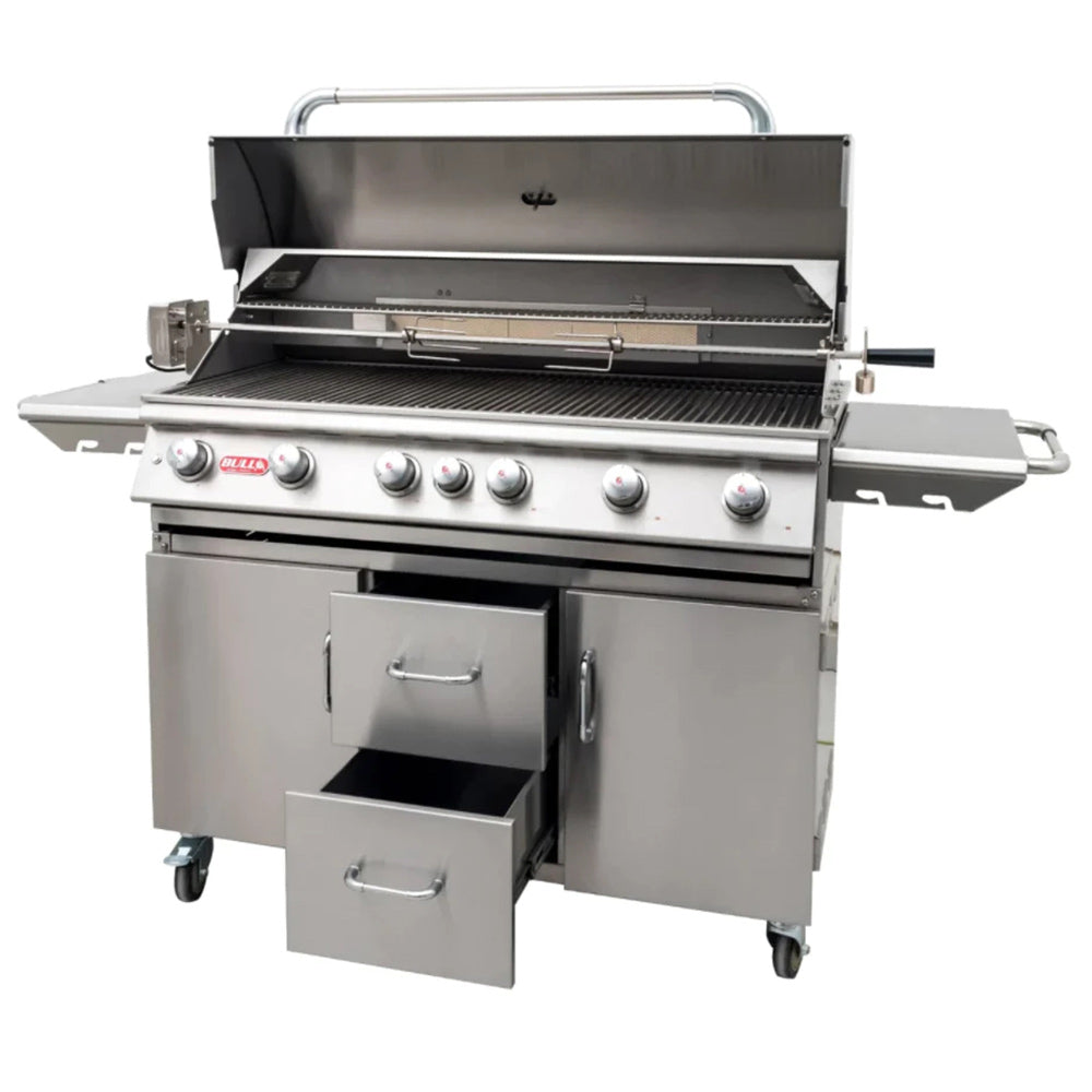 Bull Diablo 46-Inch Gas Grill on Cart
